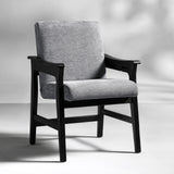 Leo Modern Upholstered Counter Stool quick shift to Dining Chair