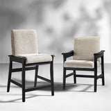 Leo Modern Upholstered Counter Stool quick shift to Dining Chair