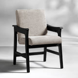 Leo Modern Upholstered Counter Stool quick shift to Dining Chair