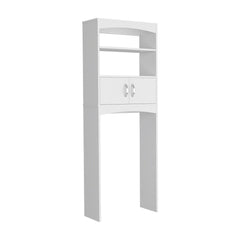 Valetta Over The Toilet Double Door Cabinet, Two Shelves