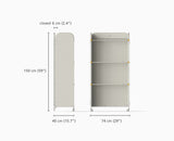 Eclipse™ 3-tier Ecru Clothes Airer with Screen