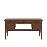 Raquel Transitional Office Desk with Concealed Cable Hole