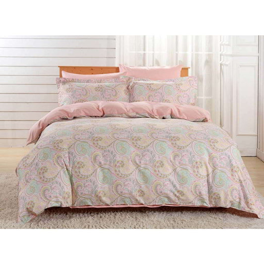 BDS Duvet Cover Sheets Set, Dolce Mela Corfu Queen Size Bedding