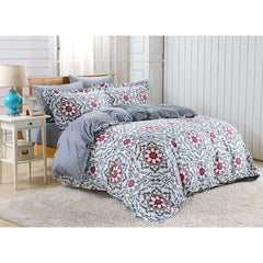 BDS Duvet Cover Sheets Set, Dolce Mela Lanzarote Queen Size Bedding