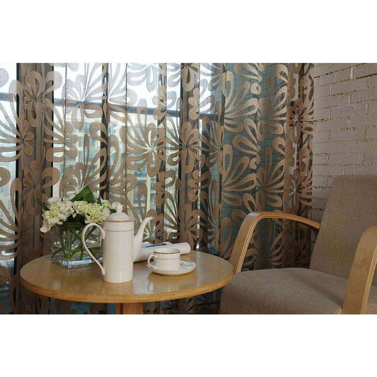 BDS Window Sheer Curtains Panel, Barcelona