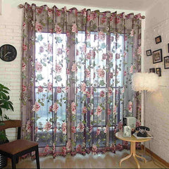 BDS Window Sheer Curtains Panel, Bucharest