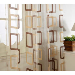 BDS Window Sheer Curtains Panel, Nice