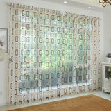 Nice - Sheer Curtain Panel - Brown
