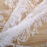Patras - Sheer Curtain Panel - White