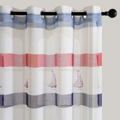 BDS Window Sheer Curtains Panel, Miami