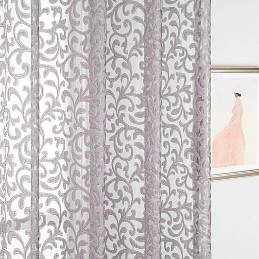 BDS Window Sheer Curtains Panel, Artemis