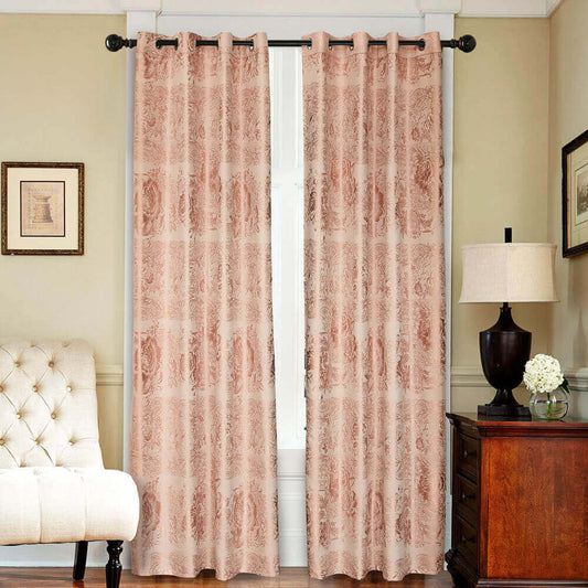 BDS Window Semi-Blackout Curtain / Drape Panel, Vienna