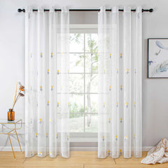 BDS Sheer Curtains Panel, Calabria