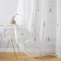 BDS Sheer Curtains Panel, Valencia