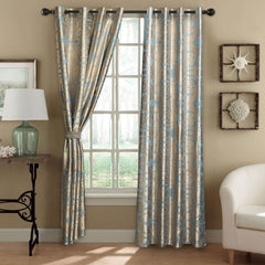 BDS Curtains Damask Jacquard, Grommet, Semi-Blackout, Tall 60x100 inches