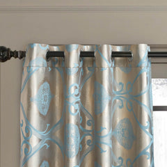 BDS Curtains Damask Jacquard, Grommet, Semi-Blackout, Tall 60x100 inches