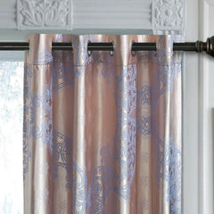 BDS Curtains Damask Jacquard, Grommet, Semi-Blackout, Tall 60x100 inches