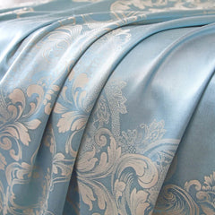 BDS Curtains Damask Jacquard Grommet Semi-Blackout, Tall 60x100, Toulon by Dolce-Mela