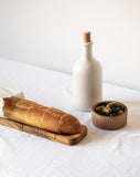 As Is - Olive Wood Bread Slicing Board