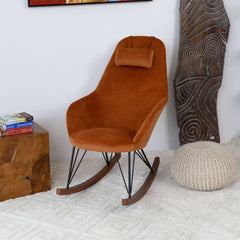 Chloe Mid Century Modern Rocker Livingroom and Bedroom Chair