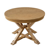 Israel Traditional Extendable Round Dining Table