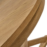 Israel Traditional Extendable Round Dining Table