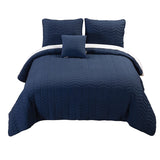 Camilo Microfiber 4 Piece Quilt Set