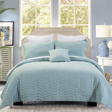 Camilo Microfiber 4 Piece Quilt Set