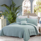 Camilo Microfiber 4 Piece Quilt Set