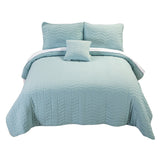 Camilo Microfiber 4 Piece Quilt Set
