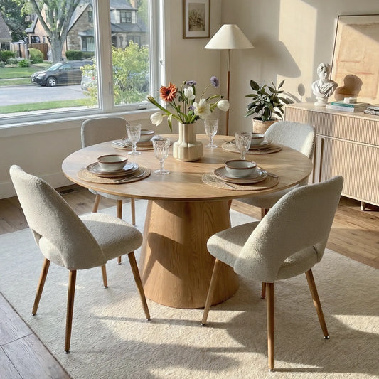 Edwin Modern Upholstered Dining Chair (Set of 4)