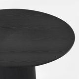 Dwen 46" Modern Round Pedestal Dining Table