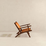 Daniel Tan Leather Arm Chair
