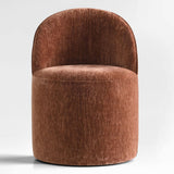 Doris Rolling Upholstered Dining Chair With Castors (Set of 6)