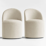 Doris Modern Small Accent Chair (Set of 2)