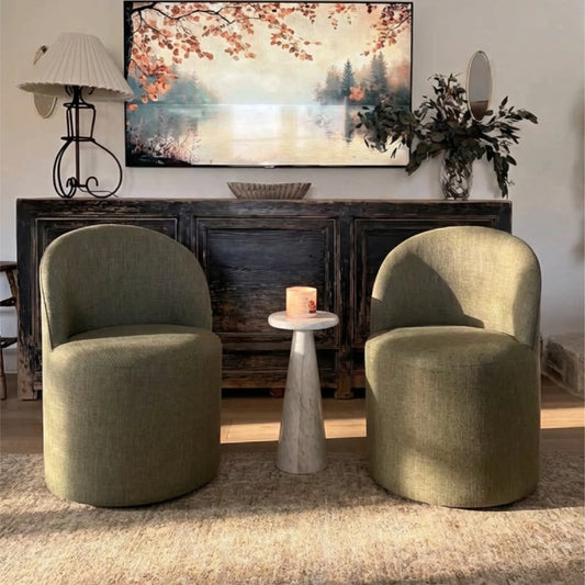 Doris Modern Small Accent Chair (Set of 2)