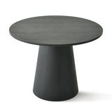 Dwen 35" Modern Round Pedestal Dining Table