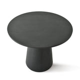 Dwen 35" Modern Round Pedestal Dining Table