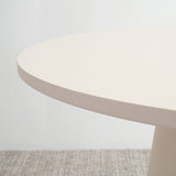 Dwen 35" Modern Round Pedestal Dining Table