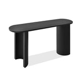 Dwen 60" Modern 2-Style Oval Console Table