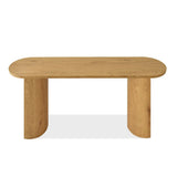 Dwen 60" Modern 2-Style Oval Console Table