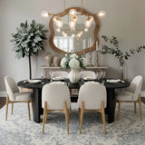 Dwen & Havana 79" Oval Dining Table Set for 6 (7-Piece)