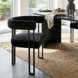 Dwen & Mia 79" Oval Dining Table Set for 6 (7-Piece)