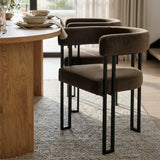 Dwen & Mia 79" Oval Dining Table Set for 4 (5-Piece)