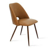 Edwin Modern Faux Leather Dining Chair (Set of 4)