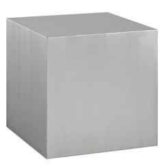 Cast Stainless Steel Side Table