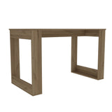 Oviedo 120 Writing Desk 47" Wide with Four Legs, Modern Computer Table for Home Office, Bedroom or Study Room, Spacious Work Surface for Remote Learning, Studying and Laptop Use, Durable Engineered Wood Design