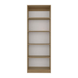 TUHOME Home Bookcase with Four Spacious Open Shelves Offering Modern Display Space for Books, Collectibles and Decorative Items with Contemporary Design and Durable Engineered Wood Construction for Stylish Home Organization