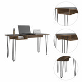 Baxter 140 Desk, One Shelf, Four Legs