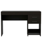 Ibare Two Drawer Computer Desk, One Lower Shelf